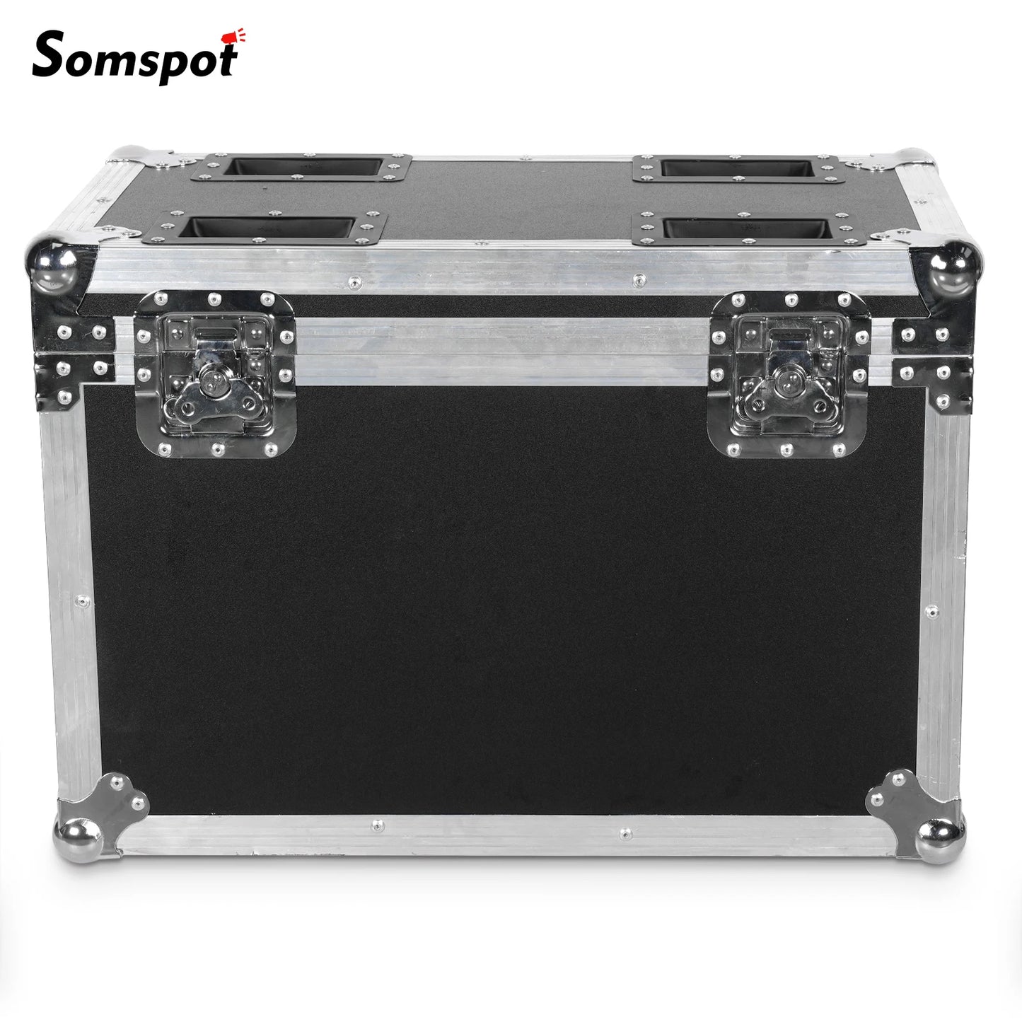 Somspot Flight Cases Heavy-duty Gator Case for (2) RGBW LED Moving Head Light Beam Focusing Light Airline Case Stage Equipment